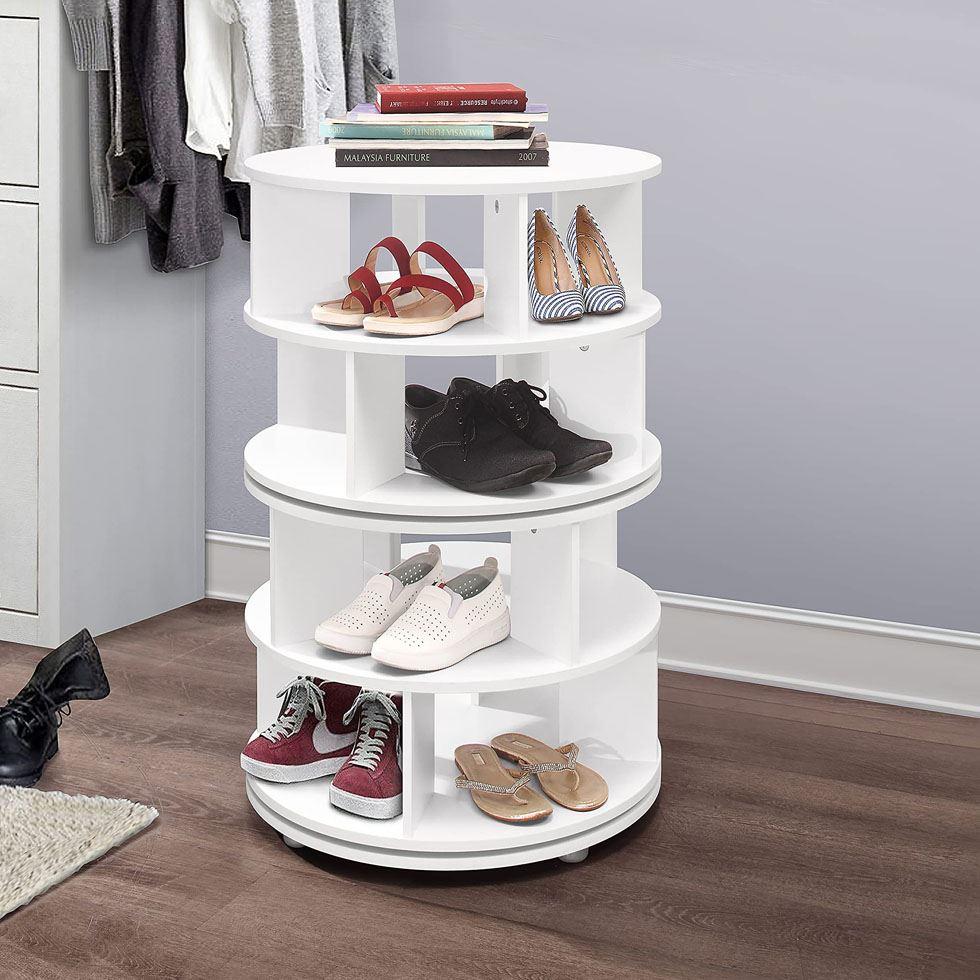 Rotating Shoe Rack Image