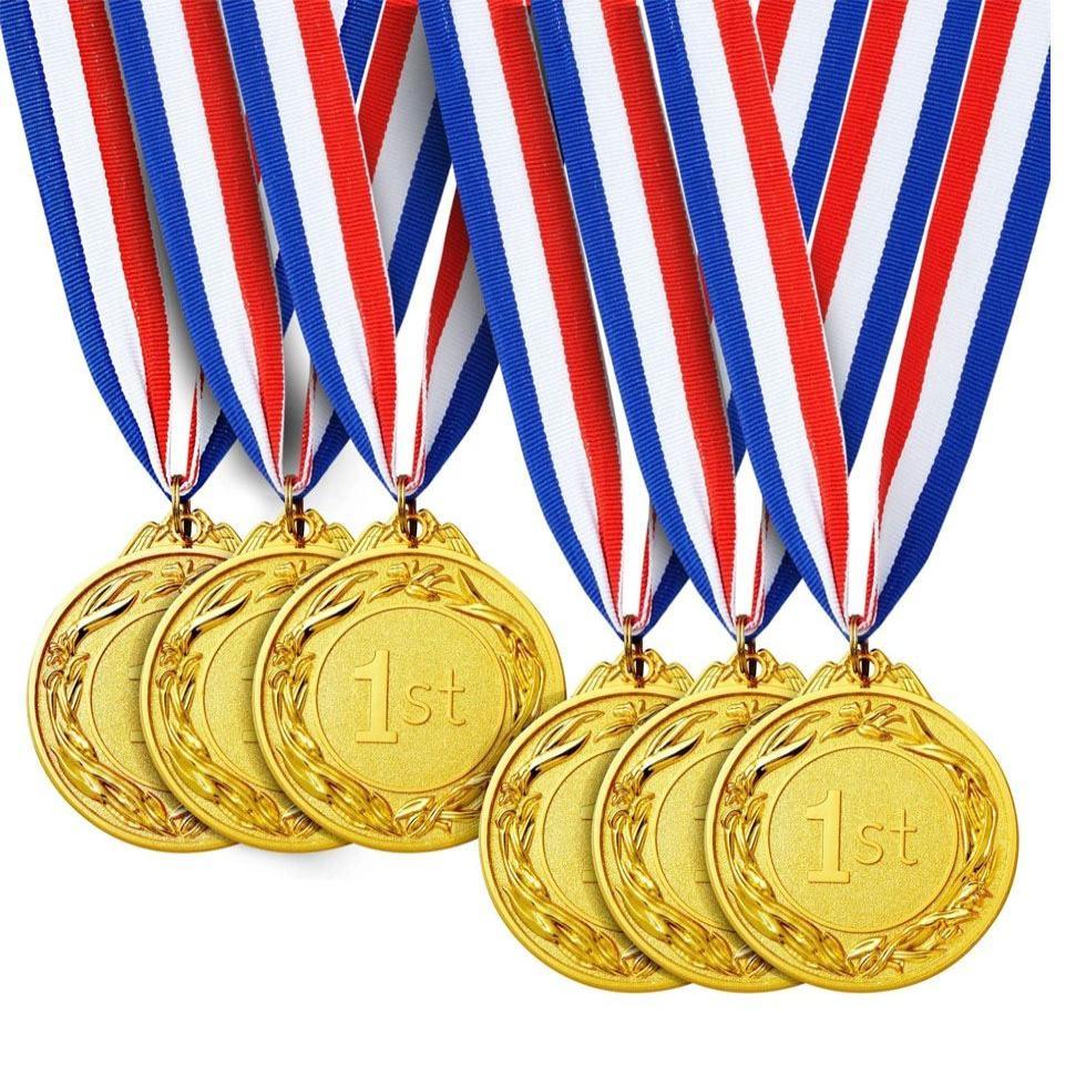 Round Metal Medals Image