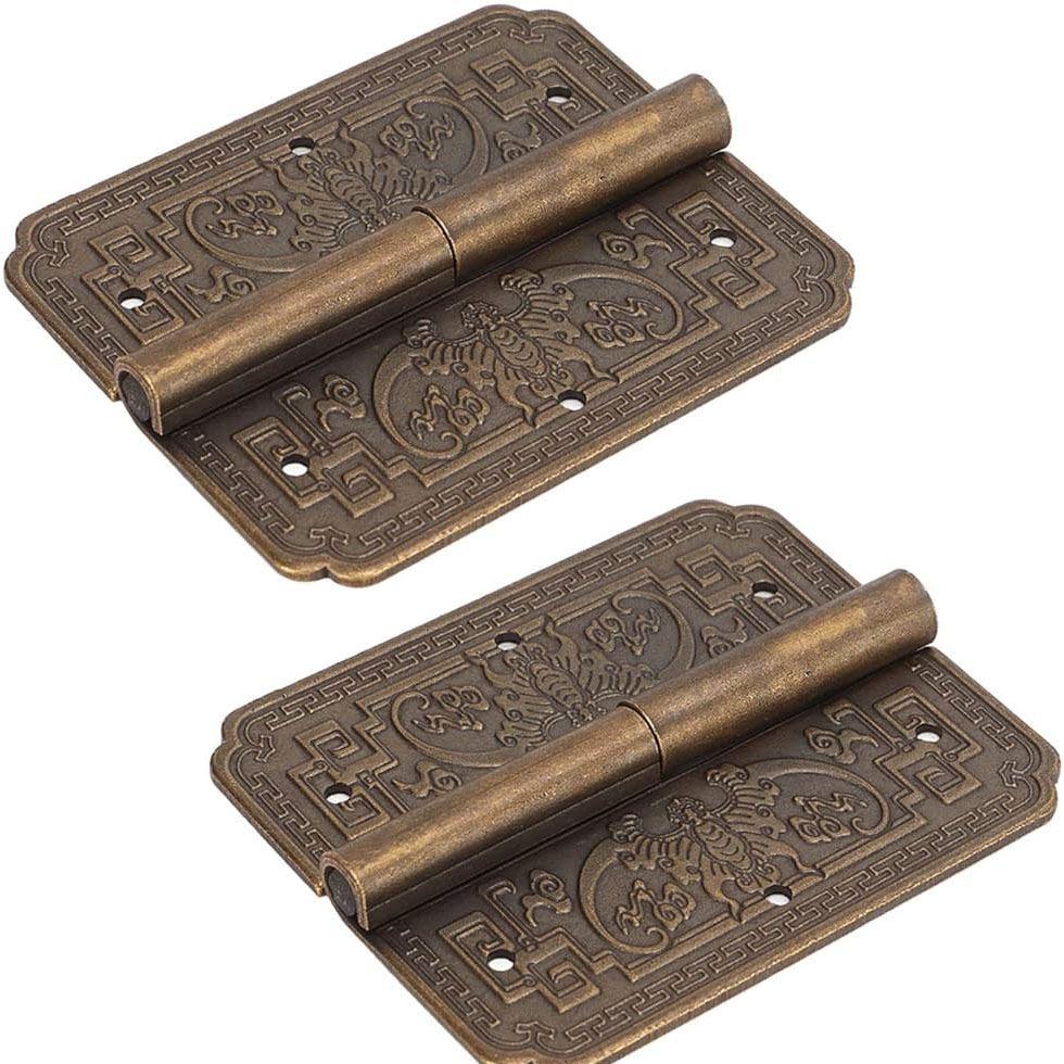 Rust Brass Hinges Image