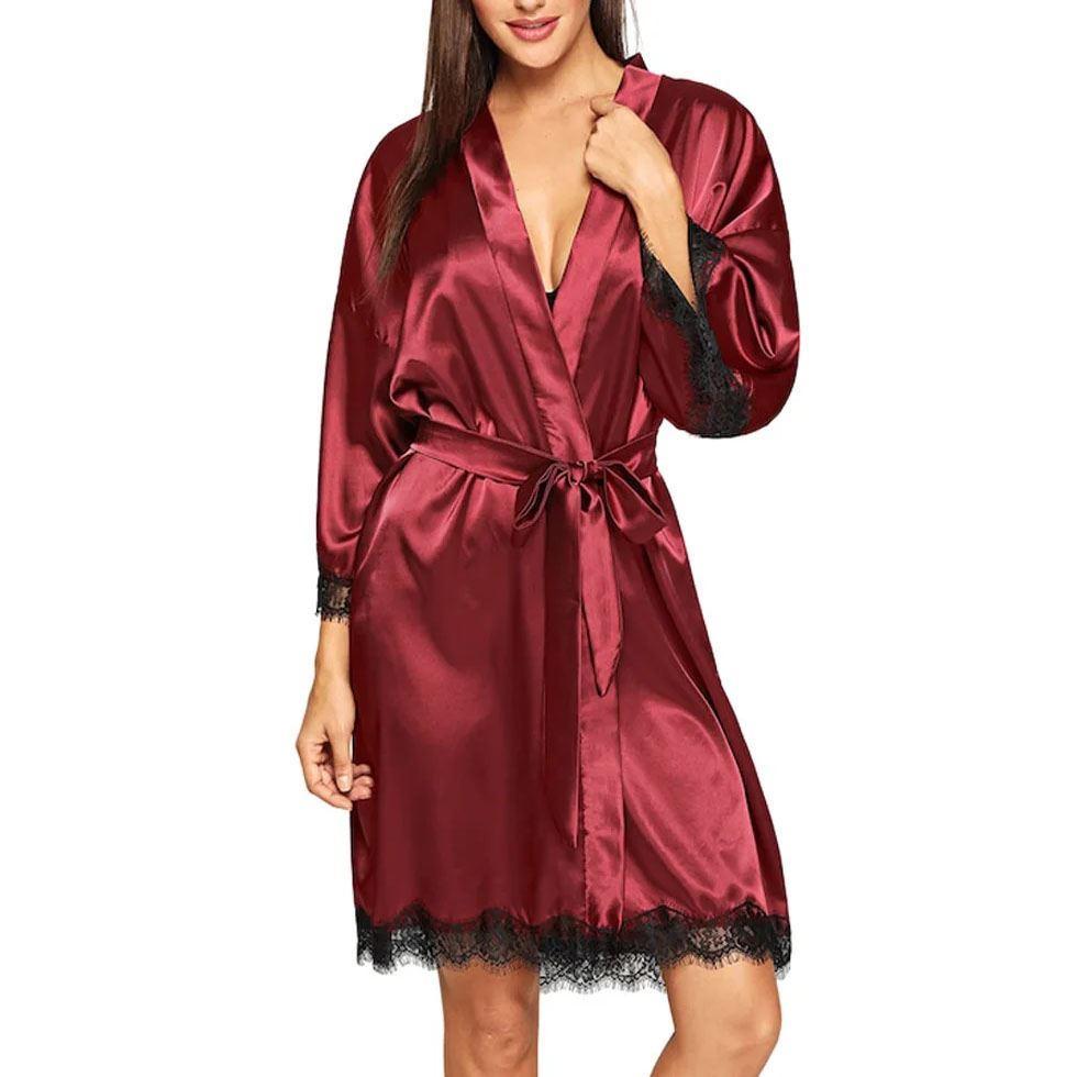 Satin Bath Robe Image