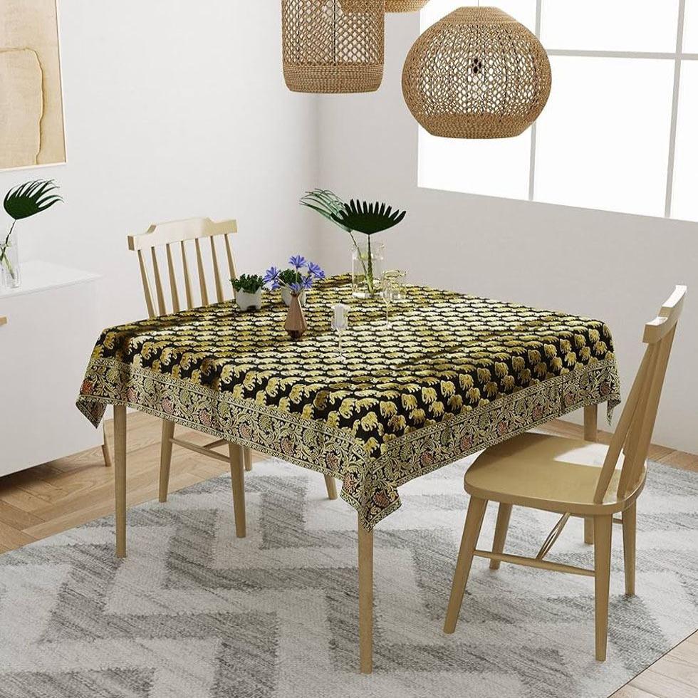 Silk Dining Table Cover Image