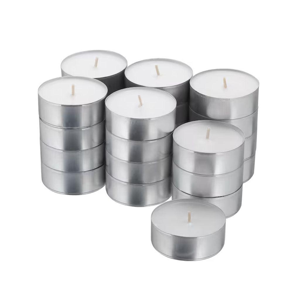 Silver Cup Candle Image