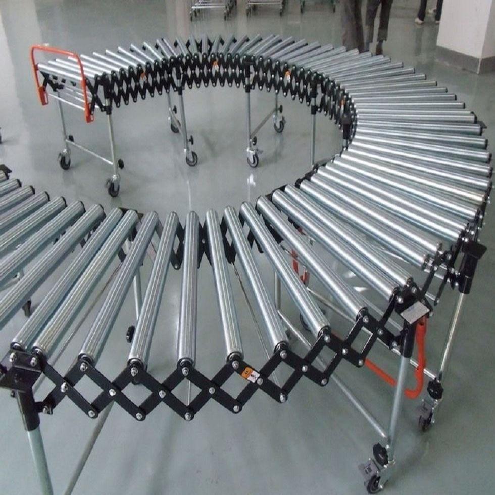 Silver Flexible Conveyor Image