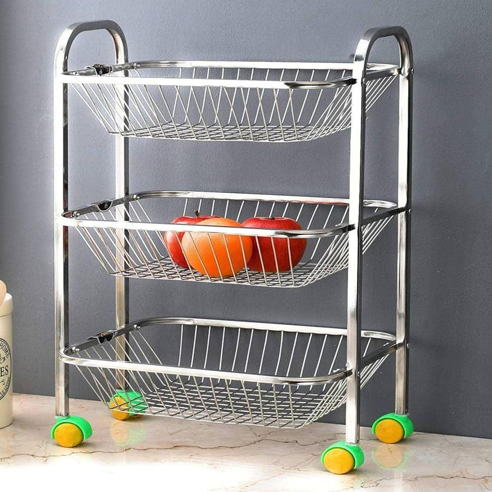 Silver Kitchen Trolley Image