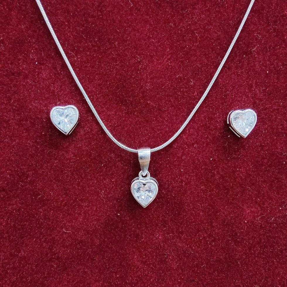 Silver Pendant Set Image