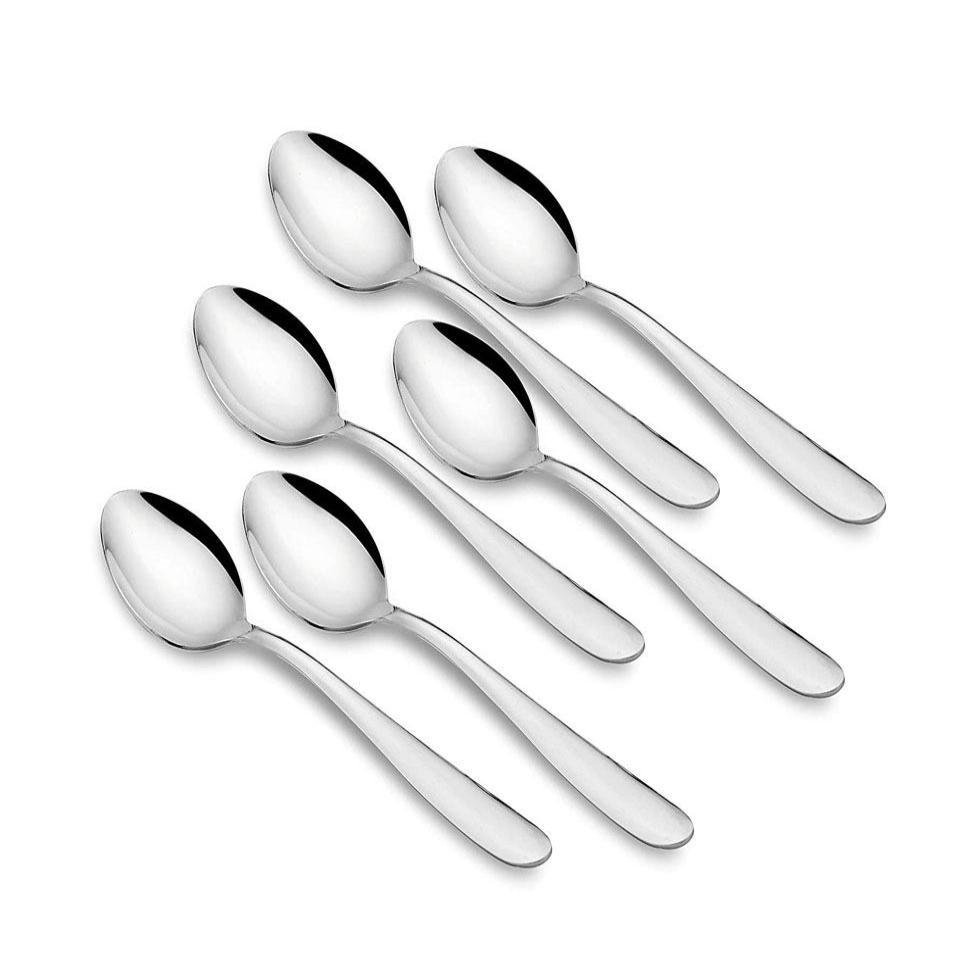 Silver Steel Spoon Image