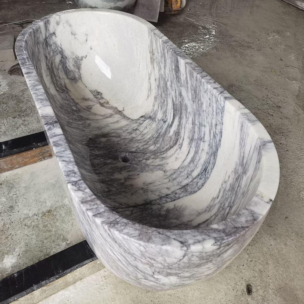 Solid Marble Bathtub Image