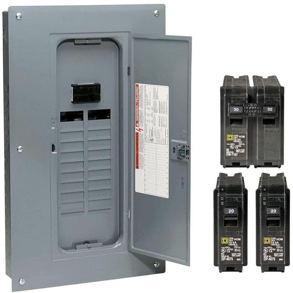 Square Electrical Panel Image