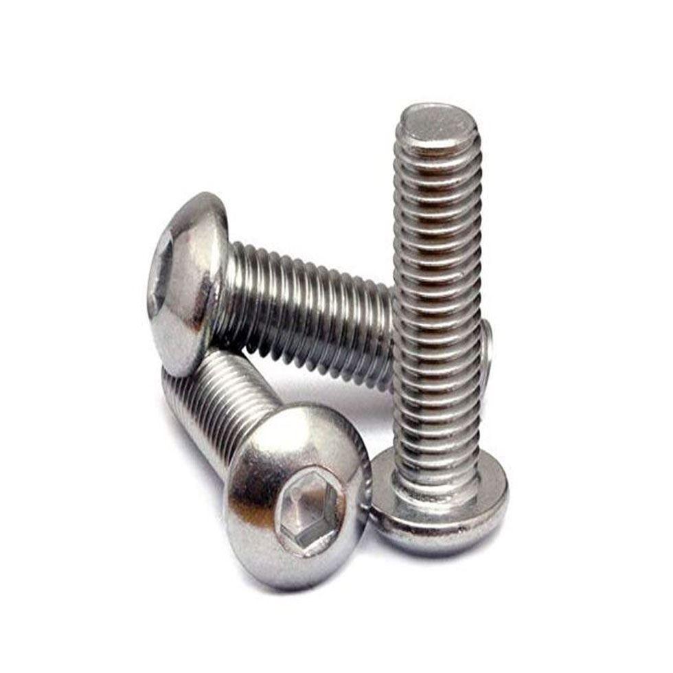 Hexagonal Stainless Steel Allen Bolt Types For Industrial Uses