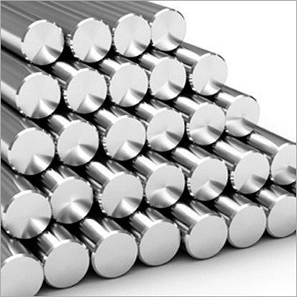 Top Stainless Steel Round Bars Construction Purpose Image
