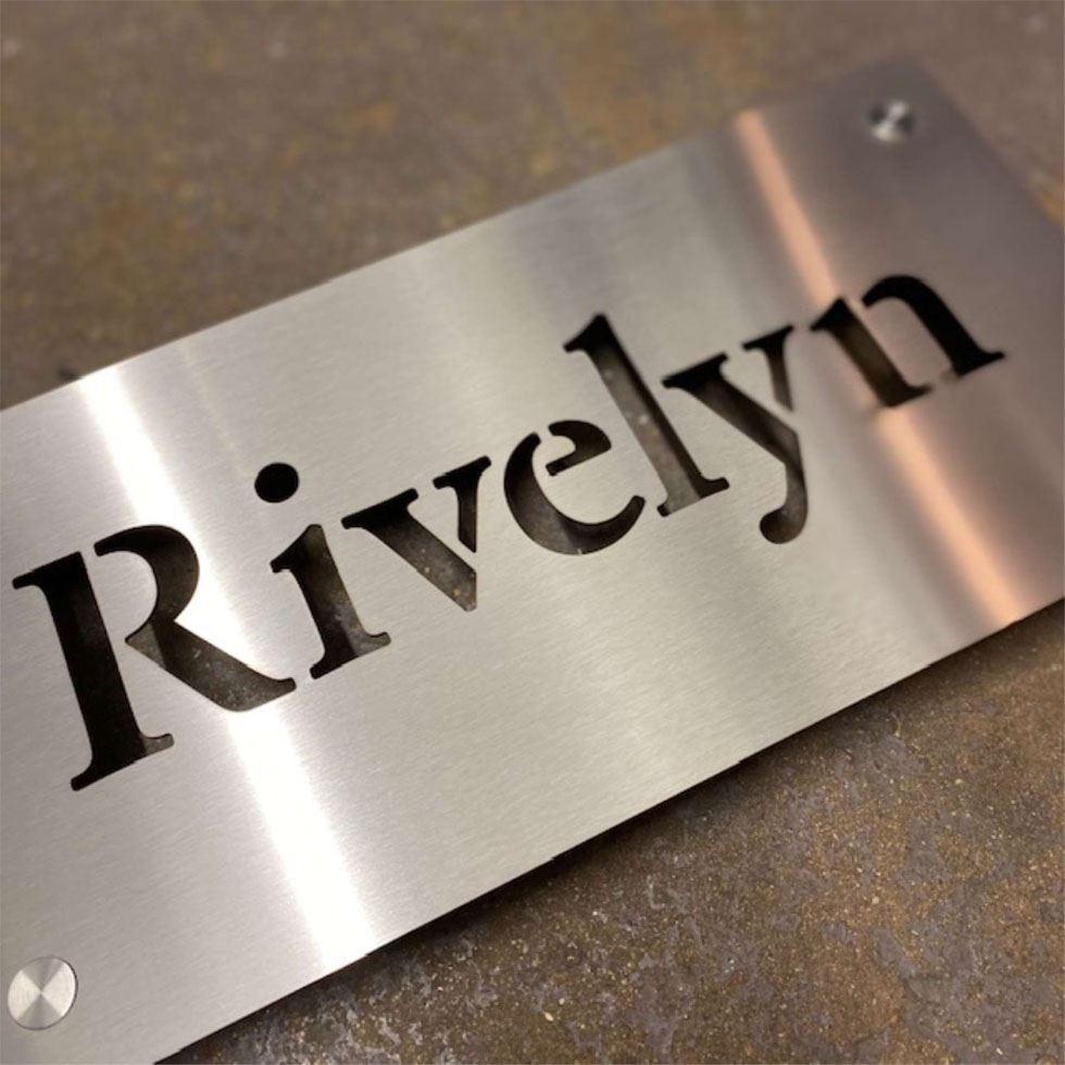 Stainless Steel Signage Image