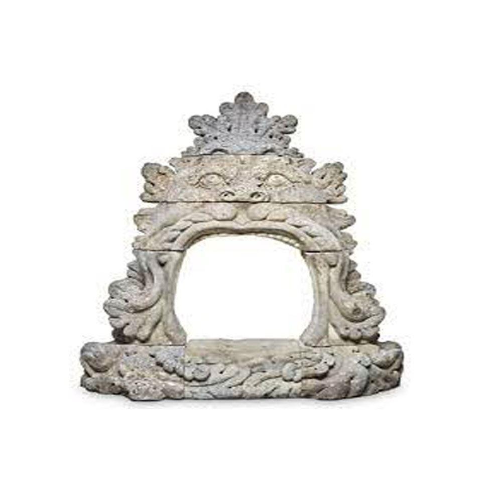 Stone Carving Fireplace Image