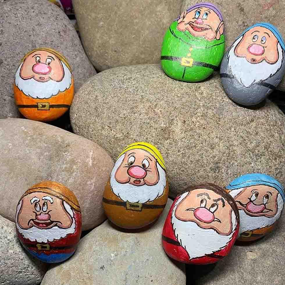 Stone Painting Art Image