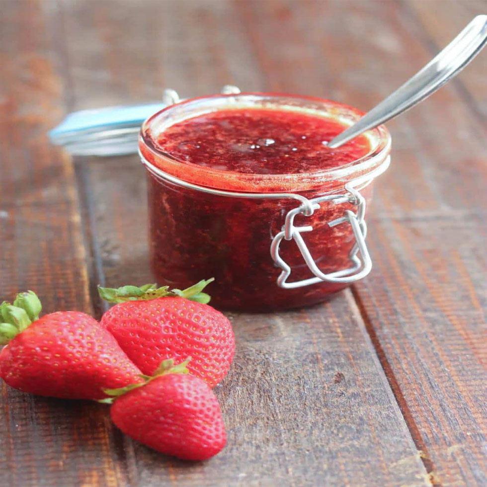 Strawberry Fruit Jam Image