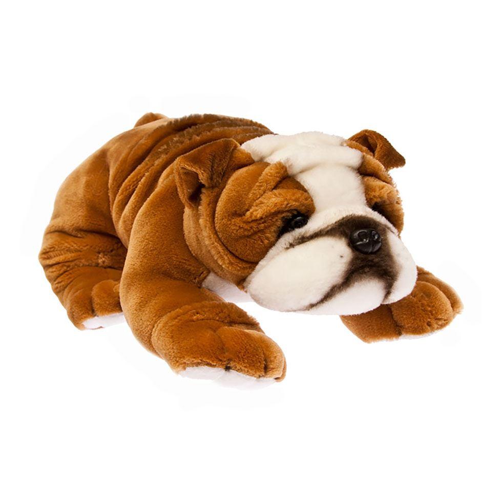 Stuffed Bull Dog Toy Image