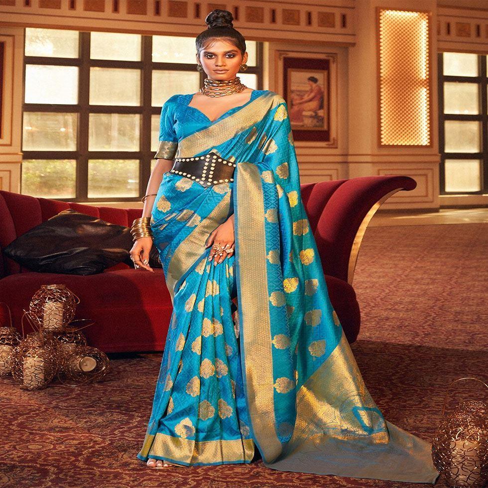 Stylish Handloom Saree Image