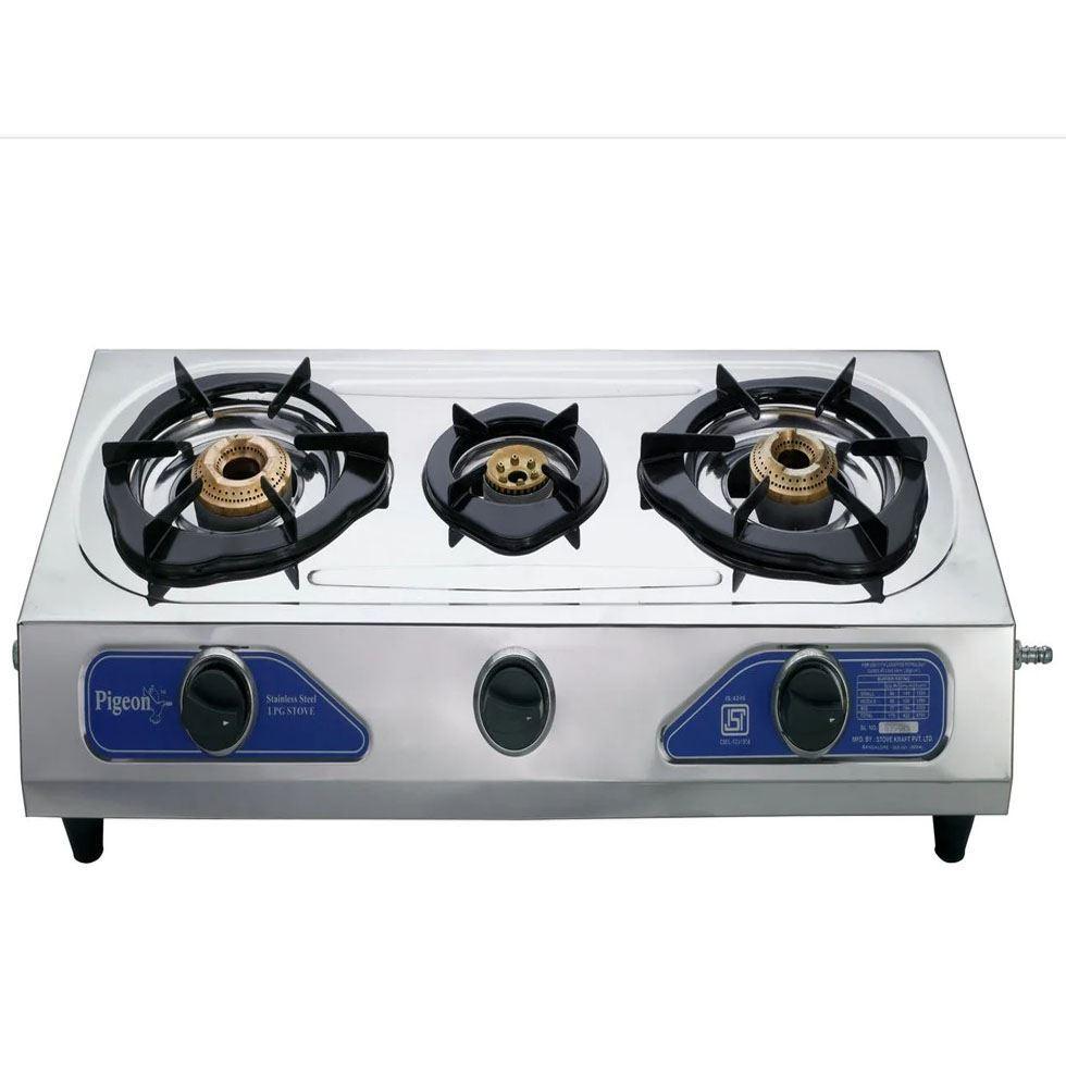  Trio Burner Glass Cooktop Image