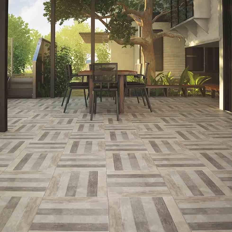 Vitrified Outdoor Parking Tiles Image