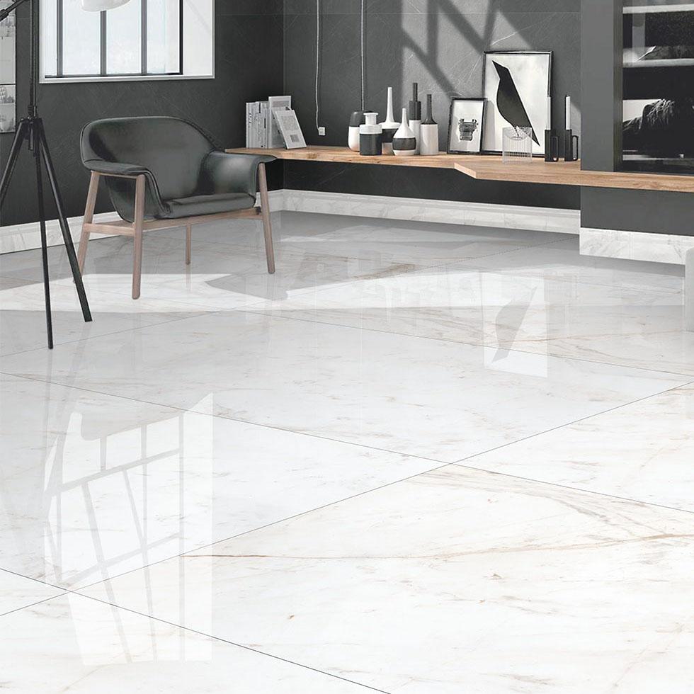 Vitrified Polished Imported Floor Tiles Image