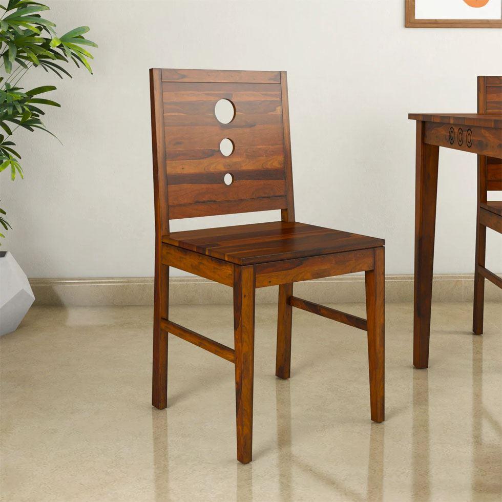 Walnut Wooden Chair Image