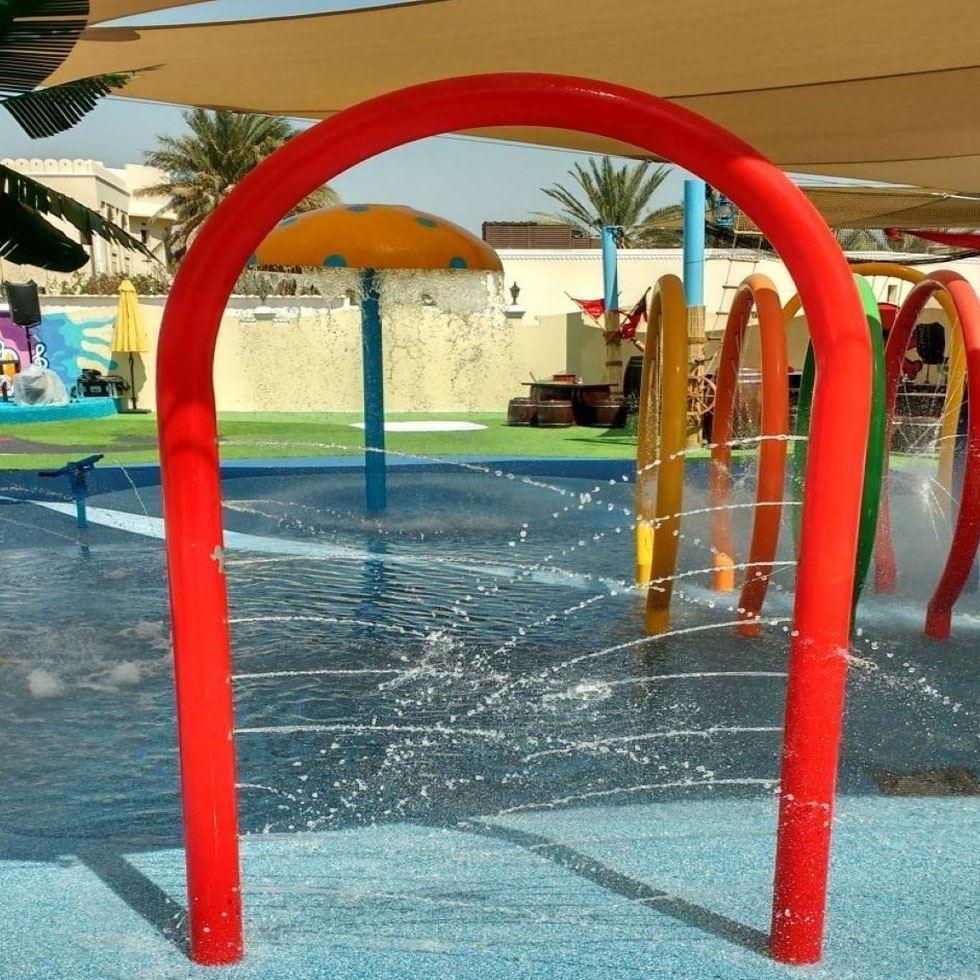 Water Fun Arch Mist Image