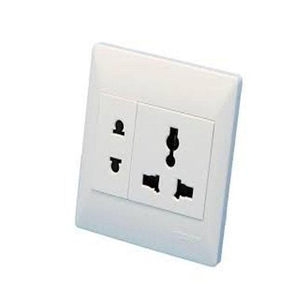 White Electric Socket Image