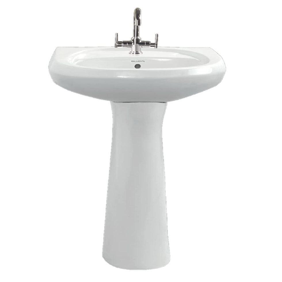 White Pedestal Washbasins Image