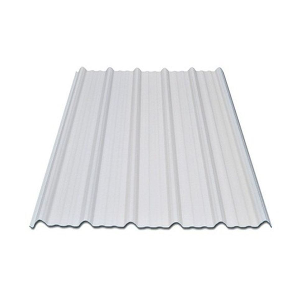 White Roofing Sheet Image