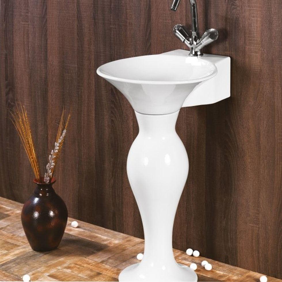 White Set basin Image