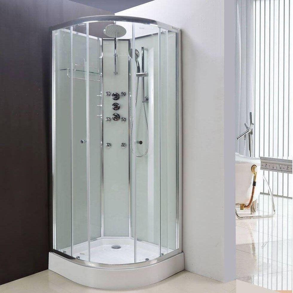 White Shower Cabin Image