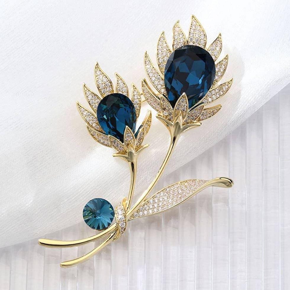 Women Broach Earing Image