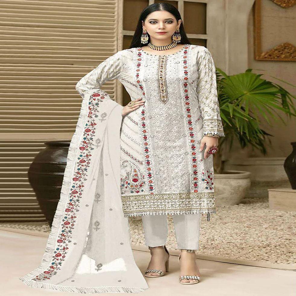 Women Fancy Salwar Suit Image