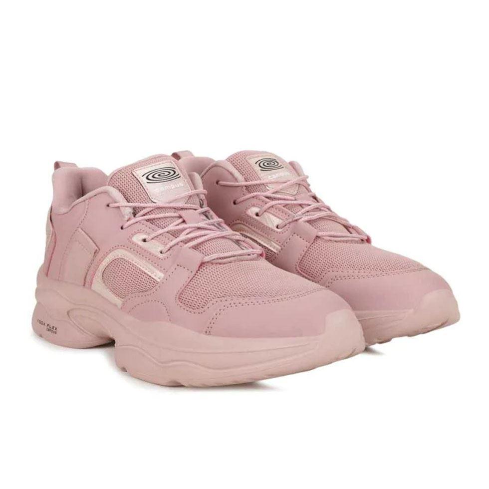 Trendy Women's Running Shoes Pink Campus Shoe Online Image