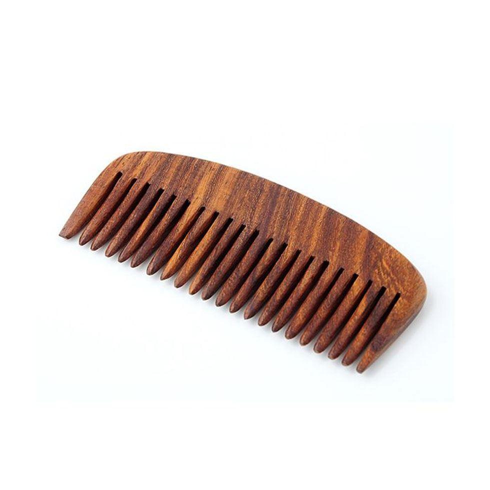 Wooden Beard Comb Image