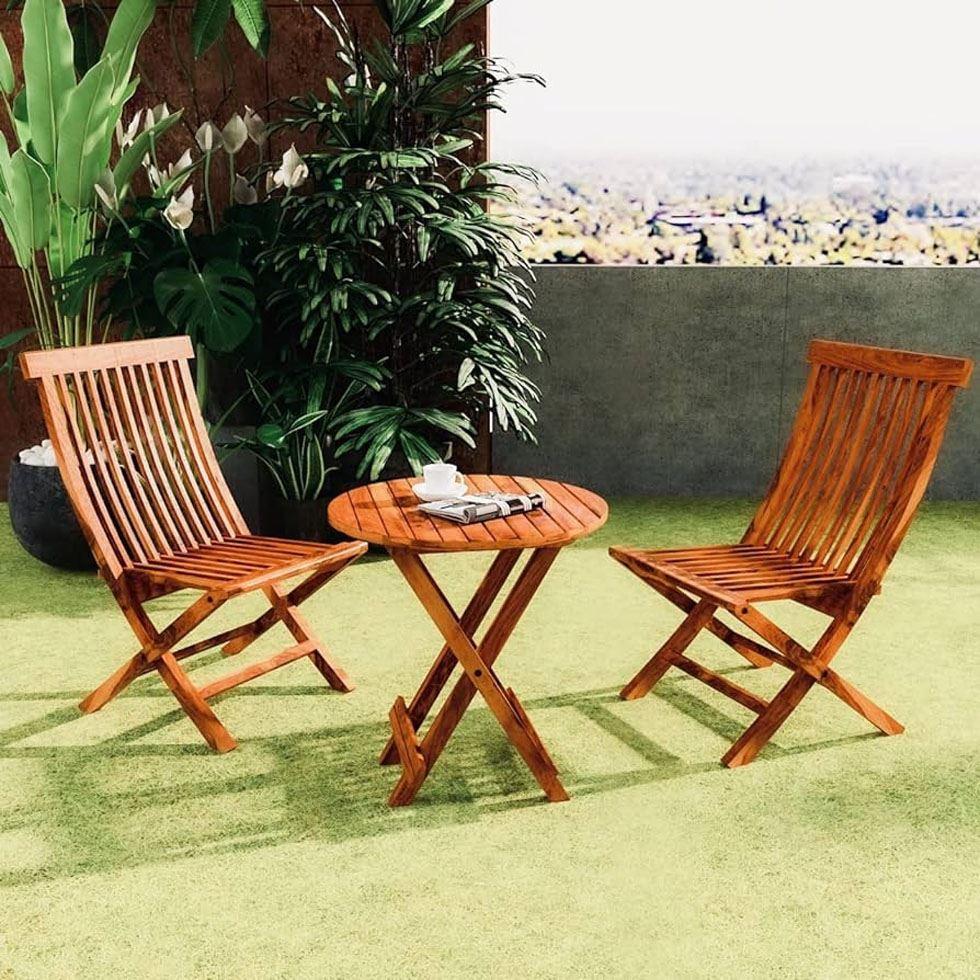 Wooden Patio Furniture Image