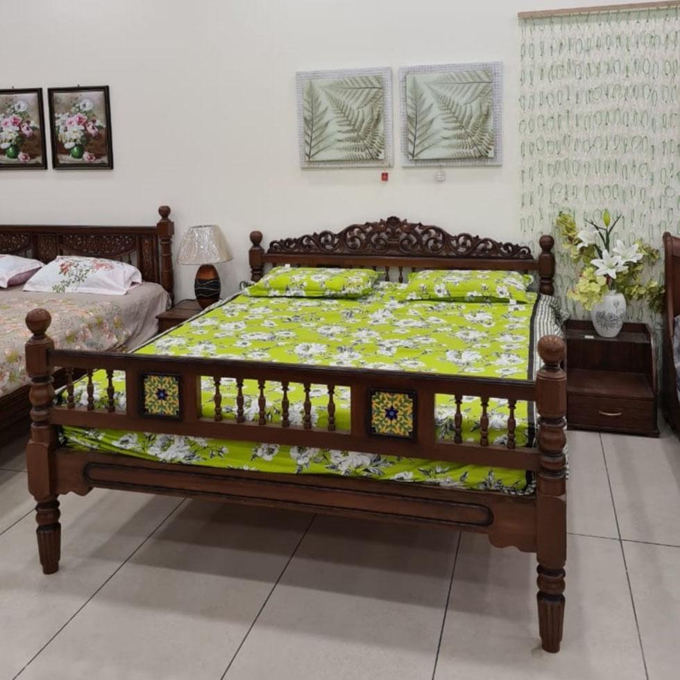 Wooden Simple Style Cot Image