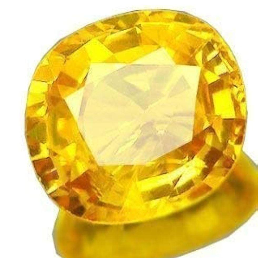 Yellow Sapphire Gemstone Image