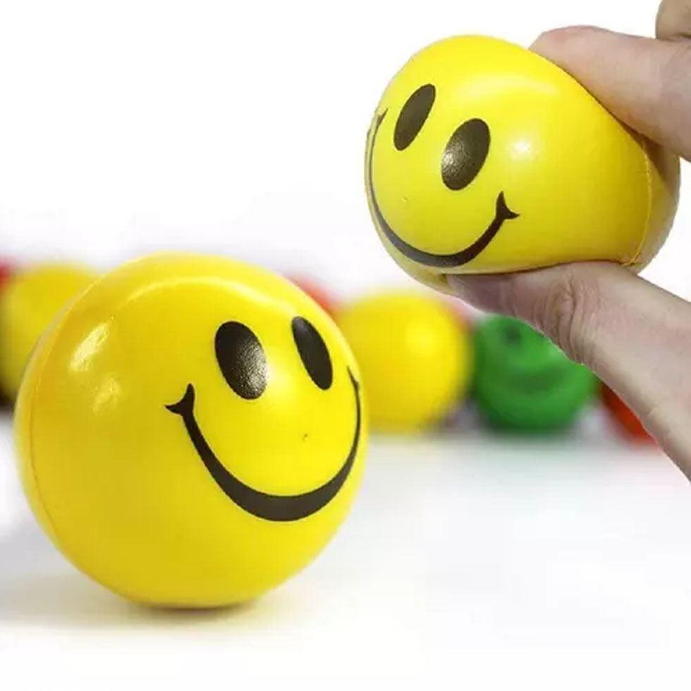 Yellow Smiley Ball Image