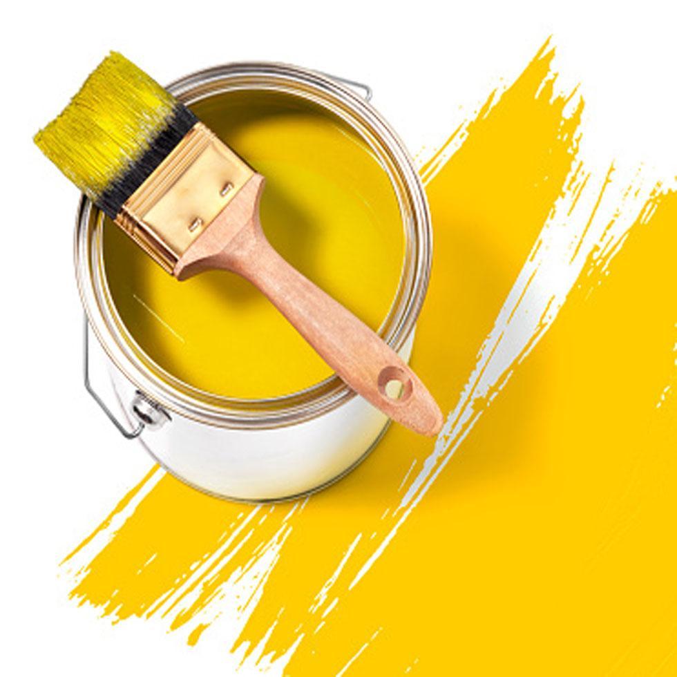 Yellow Wall Paint Image