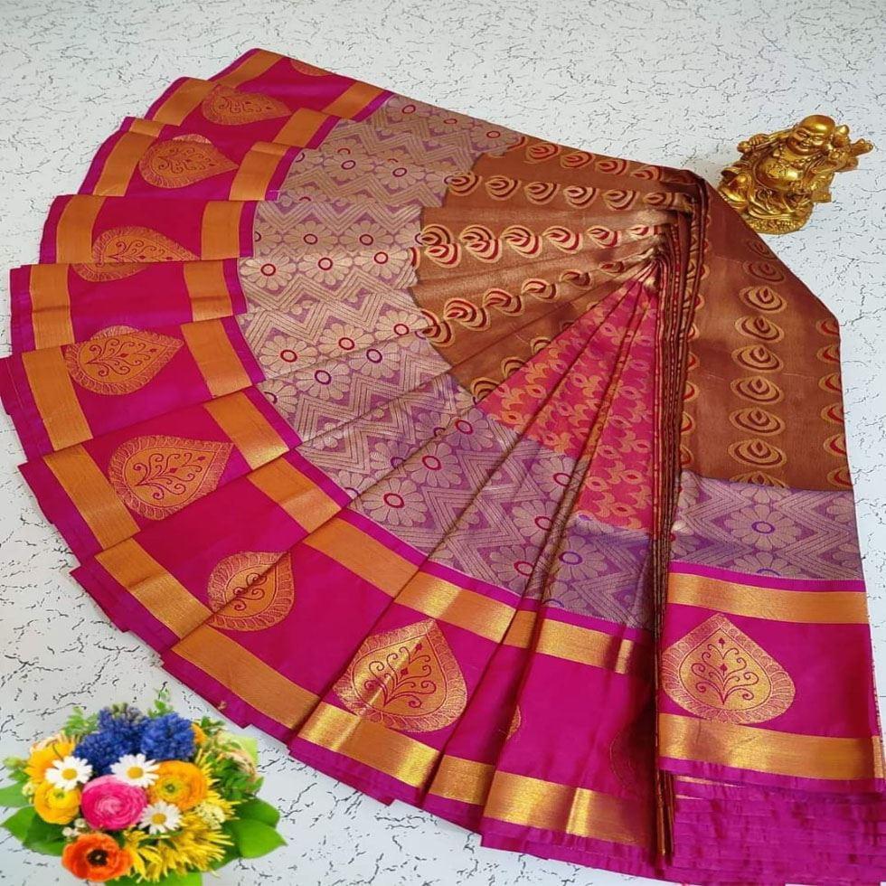 Zari Brocade Saree Image